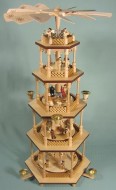 5 Level Christmas Nativity Pyramid