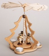 Angel Star Natural Tree German Pyramid
