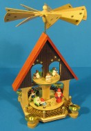 Two Level Holiday House Pyramid