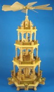 4 Level Nativity Christmas German Pyramid