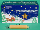 German Medium Pyramid Candles