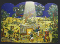 Three Wise Men Advent Calendar 3D