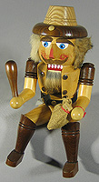 Sitting Robber Nutcracker