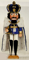 Crowned King Ludwig Nutcracker