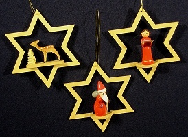 Assorted Star Ornaments
