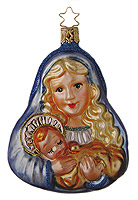 This is an example of the traditional glass ornaments from Germany
