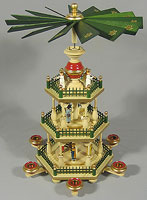 3 Level Colorful and Detailed German Pyramid