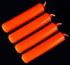 4 red candles