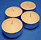 Free starter set of 4 tealight candles included with this German Christmas Pyramid